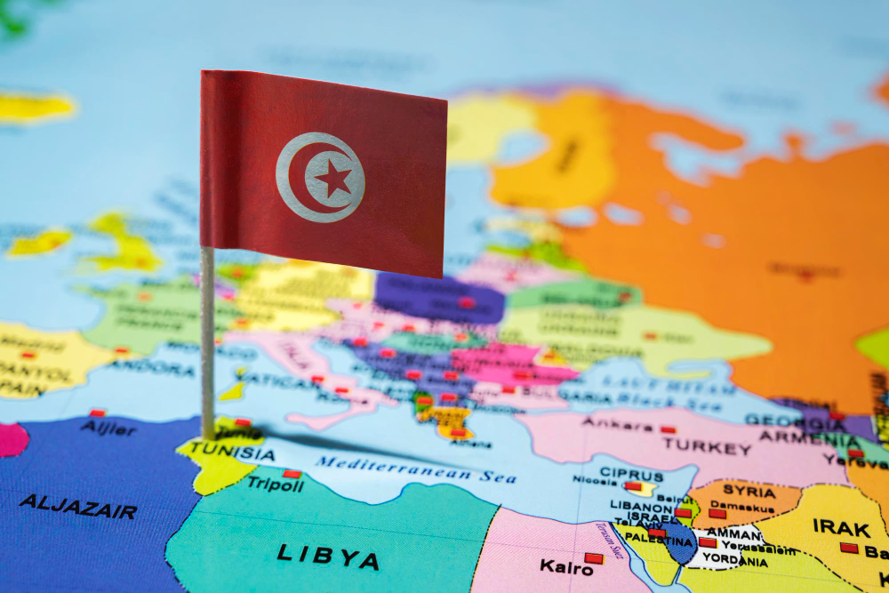 Map — Tunisia office